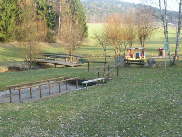 Stamsried Ferienhaus Chalet Blockhaus Bayern מראה חיצוני תמונה