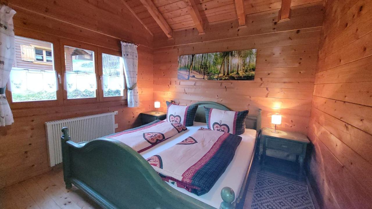 Stamsried Ferienhaus Chalet Blockhaus Bayern מראה חיצוני תמונה